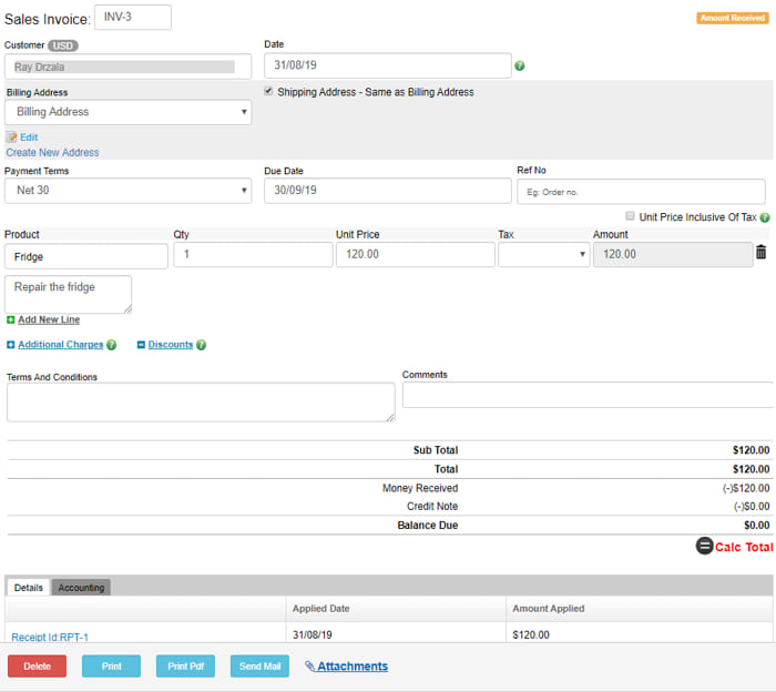 Automate Invoice