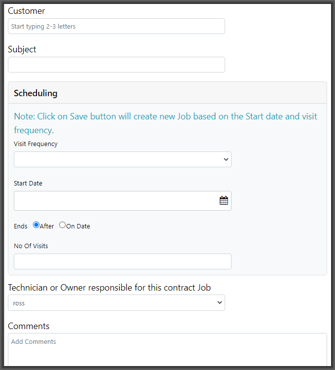 Customize Equipment information with Custom Fields